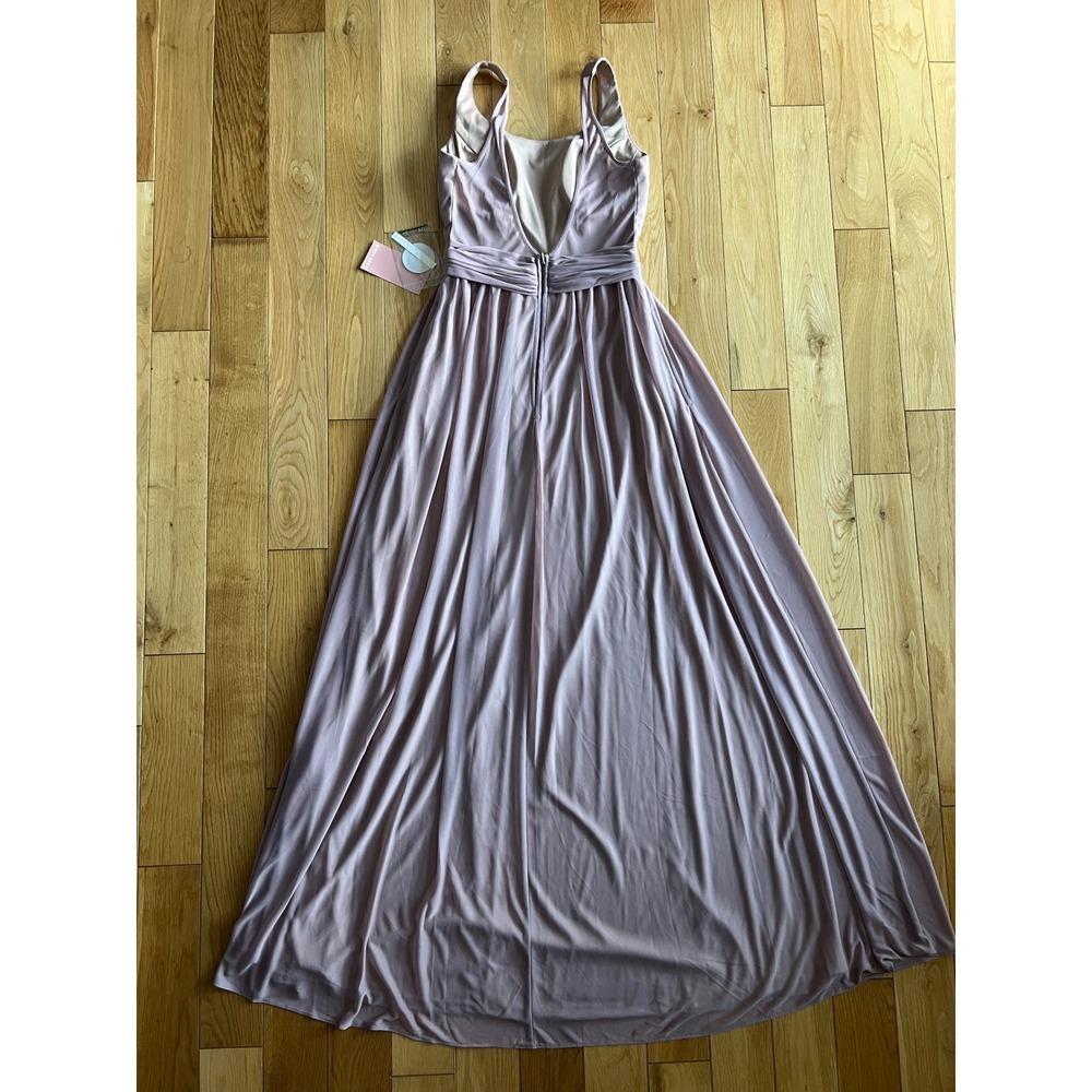 NEW Birdy Grey Jan Dress Mauve Pink Bridesmaid Backless Flowy Womens Size Small - Picture 11 of 12